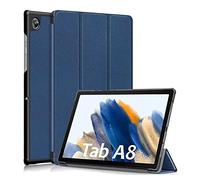 ebestStar - Cover per Samsung Galaxy Tab A8 10.5 (2021) SM-X200 X205, Custodia Protezione Flip Magnetica, Slim Case Sottile Pelle PU, Blu scuro
