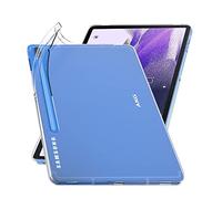 ebestStar - Cover per Samsung Galaxy Tab S7 FE T730, 5G T736B, Custodia Silicone Trasparente, Protezione TPU Antiurto, Morbida Sottile Slim, Trasparente