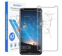 ebestStar - [Pacco x3 Vetro Temperato Compatibile con Huawei Mate 10 Lite 2017 Protezione Schermo Pacco da 3 Pellicole Anti Shock, Anti Rottura, Anti graffio [Apparecchio: 156.2x75.2x7.5mm, 5.9'']