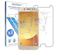 ebestStar - [Pacco x3 Vetro Temperato Compatibile con Samsung J7 2017 Galaxy SM-J730F Schermo Pacco da 3 Pellicole Anti Shock, Anti Rottura, Anti graffio [Apparecchio: 152.4 x 74.7 x 7.9mm, 5.5'']