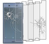 ebestStar - [Pacco x3 Vetro Temperato Compatibile con Sony Xperia XZ1, XZ1 Dual F8342 Schermo Pacco da 3 Pellicole Anti Shock, Anti Rottura, Anti graffio [Apparecchio: 148 x 73.4 x 7.4mm, 5.2'']