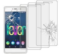 ebestStar - [Pacco x3 Vetro Temperato Compatibile con Wiko Fever 4G Protezione Schermo Pacco da 3 Pellicole Anti Shock, Anti Rottura, Anti graffio [Apparecchio: 148 x 73.8 x 8.3mm, 5.2'']