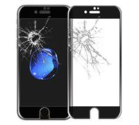 ebestStar - Pellicola Vetro Temperato Compatibile con iPhone 7, iPhone 8 Schermo Integrale Bordi Arrotondati Anti Shock, Anti Rottura, Nero [Apparecchio: 138.3/138.4x67.1/67.3x7.1/7.3mm, 4.7"]