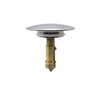 EBGAZSPD 1 pz. Tappo di Scarico for Vasca da Bagno in Ottone, for Doccia, for Nucleo di Scarico, for lavabo, for Scarico a Scomparsa(35)