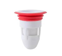 EBGAZSPD 2 pz Scarico A Pavimento Proiettile Anti Odore Nucleo Deodorizzazione Tubo di Drenaggio WC Nucleo Fogna Dispositivo di Controllo dei Parassiti Nessun Odore Particolare(White)