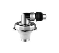 EBGAZSPD Adattatore for Scarico a Pavimento for Lavatrice, Anti-traboccamento, Deodorante, Giunto a Scatto, Universale, Gomito for Tubo di Scarico, Accessori for Il Bagno(C)