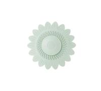 EBGAZSPD Copertura for Scarico a Pavimento Filtro for Capelli Drenaggio Copertura Deodorante Scarico for lavabo Raccoglitore for Capelli Scarico a Pavimento in Silicone Tappetino Hardware(White)