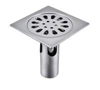 EBGAZSPD Progetto di Scarico Deodorante for Pavimento in Acciaio Inossidabile, Bagno Domestico, Balcone, Lavatrice, fognatura, Toilette, Hotel, Deodorante for Pavimento(6020)