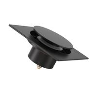 EBGAZSPD Scarichi a Pavimento Scarico a Pavimento Deodorante for Il Bagno Scarico a Pavimento Quadrato Coperchio del Filtro Griglie Scarichi for Doccia Accessori for Il Lavaggio(Black)