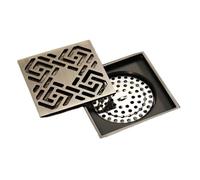EBGAZSPD Scarichi a Pavimento Scarico for Balcone for Bagno Esterno Installazione Nascosta Accessorio for ristrutturazione del Bagno