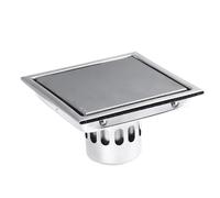 EBGAZSPD Scarico a Pavimento for Doccia Scarico a Pavimento in Acciaio Inossidabile Resistente agli odori Drenaggio dell'Acqua efficiente ad Alta Resistenza Scarico a Pavimento for Doccia for la casa