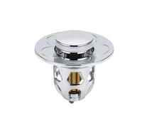 EBGAZSPD Tappo di Scarico Pop-Up Rimbalzo Nucleo Filtro di Scarico del Bacino Valvola Catcher Capelli Doccia Lavello Filtro Tappo da Bagno Coperchio di Scarico del Bagno(Gray)