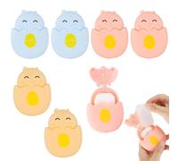 EBHO 6 Pezzi Confezioni di Fogli di Sapone USA e Getta in scatole plastica,Escursioni, Ideali per Viaggi, Campeggio e attività all'Aria Aperta, Disponibili 3 Colori