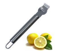 EBHO Nero Grattugia Limone Scorza, Grattugia per Agrumi, Zester, Grattugia per Limone, Pela Scorza di Limone, per Grattugiare Scorza di Limone, Pela Scorza di Limone Professionale per Cucina e Bar
