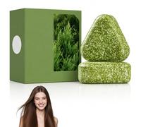 EBHO Shampoo Solido Triangolo Cinese,Shampoo Cinese Verde,Base di Erbe,Lenisce e rinforza,Pulizia delicata e nutriente Per Donne e Uomini