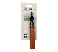 Ebi Pettine districante Noir Japandi (18 x 4,5 x 2,5 cm)