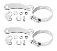 Ebike Accessories - Kit di 2 set di bracci di coppia universali per bicicletta elettrica per motori anteriori e posteriori, braccio di coppia per ebike per protezione anticaduta, accessorio