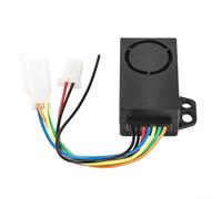 ebike - Allarme antifurto di sicurezza con avviamento senza chiave e doppi telecomandi, progettato per veicoli elettrici da 36 V a 72 V (6 pin)