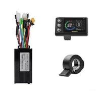Ebike Controller Kit con Display LCD S869, 24V-48V Onda Sinusoidale Tri-Mode Motor Controller per 250W-2000W E-For Bike e Scooter, Supporto Hall Sensorless, Cassa in Lega di Alluminio (26A)