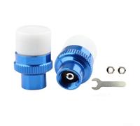 EBike Indicatore di pressione dei pneumatici compatibile con tappo valvola AV, monitoraggio della pressione in tempo reale per biciclette e scooter (blu)