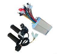 Ebike Motor Controller 450W Brushless con Display LCD Manubrio acceleratore, Tre Impostazioni di Velocità, Protezione di Tensione e Sistema Antifurto