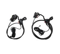 EBike Sistema di freno a disco idraulico con comando elettrico del cambio include freni anteriori e posteriori per rotori a disco da 140 mm a 180 mm (anteriore + posteriore)