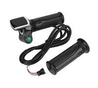 Ebike Throttle Twist Jetson Bolt con Chiave 48V Ebike + Throttle 36V Scooter Elettrico LCD Display quantità Elettrica con Interruttore Ebike Impugnatura Acceleratore 6 Core(36V) (48V)