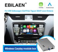 EBILAEN Wireless Carplay Android Auto Modulo Box Per VW Seat Skoda Octavia A5 Golf 7 Polo Passat B8 MIB MIB2 MIB3 Airplay