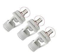 EBILUN 3PCS E14 Vite Portalampada LED PIR Sensore di Movimento a Infrarossi Interruttore Della Lampada Presa Base Della Lampada Portalampada Porta Lampadina Nightlight Adattatore Convertitore Bianco