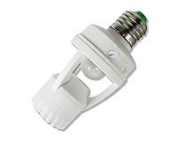 EBILUN E14 vite lampadina titolare LED PIR sensore di movimento a infrarossi lampada interruttore base della lampada lampadina supporto lampadina Nightlight adattatore convertitore bianco 1 PZ