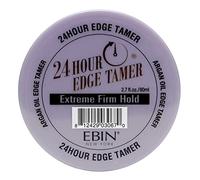 EBIN NEW YORK 24 Hour Edge Tamer, Tenuta Estrema, 2.7 Oz - Senza Sfaldamento, Nessun Residuo Bianco, Lucentezza E Texture Liscia con Olio di Argan e Olio di Ricino