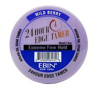 EBIN NEW YORK 24 ore Edge Tamer Refresh - Tenuta Estrema, 2.7 Oz, Frutti Di Bosco - Senza Sfaldamento, Nessun Residuo Bianco, Lucentezza E Liscio Con Olio Di Argan E Olio Di Ricino