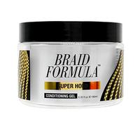 EBIN NEW YORK Gel condizionante Braid Formula, Super Hold, 6,35 Oz | Ottimo per intrecciare, attorcigliare, bordi, nessun residuo, nessuna desquamazione
