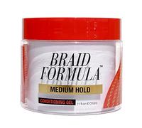 EBIN NEW YORK Gel condizionante Braid Formula, tenuta media, 11oz | Ottimo per intrecciare, attorcigliare, bordi, senza residui, senza sfaldamenti