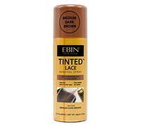 EBIN NEW YORK Spray colorato per parrucche, colore marrone scuro, asciugatura rapida, resistente all'acqua e ad alto pigmento, spray uniforme, senza residui e finitura naturale, 7 ml