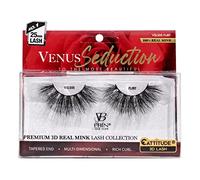 EBIN NEW YORK Venus Seduction - Ciglia 3D in vero visone, 25 mm, 005 FLIRT