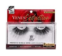 EBIN NEW YORK Venus Seduction - Ciglia 3D in vero visone, 25 mm, 009 APHRODISIAC