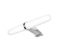 EBIR - Lampada da specchio bagno a LED, Applique bagno Eva 2, 6W - 392Lumen - 4000°K