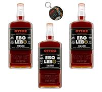 Ebo Lebo Amaro Ottoz - Speciale 3 bottiglie - 700 ml - 36° con portachiavi