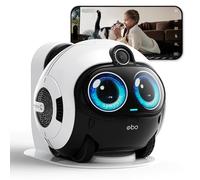EBO Max 4K Robot per la famiglia basato su GPT-5 con programmazione | IA embodied, Assistenza remota, Mobilità in casa, Telecamera 4K, Video bidirezionale, Ricarica auto, Regalo a distanza