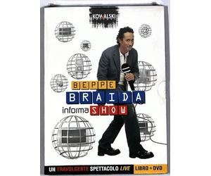 EBOND Beppe Braida Informa show DVD + LIBRO EDITORIALE