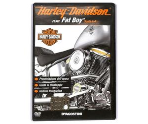 EBOND Harley Davidson Flstf Fat Boy scala 1:4 EDITORIALE DVD