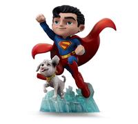 EBOND Superman Legacy Mini Co. Pvc Figure Superman & Krypto 17 Iron Studios 7835