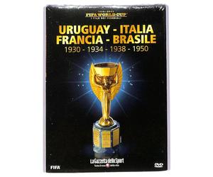 EBOND Uruguay - Italia - Francia - Brasile 1930-1934-1938-1950 Slipcase EDITORIALE DVD