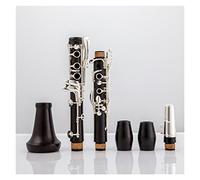 Ebony Clarinetto BB TUNE 17 Chiave Clarinetto In Legno Massello In Rame Placcato Argento