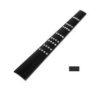 Ebony Wood 4/4 Dimensione della tabella di partita di violino di ricambio per il collo della tabella delle dita del violino accessori in scala musicale in ebano pezzi di ricambio e accessori