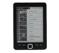 Ebook Reader, Lettore di Libri Elettronici Sullo Schermo da 6 Pollici, Supporta più Formati di Immagini di Testo, Lettore di Ebook Portatile 8G 128MB per Bambini, Adulti e