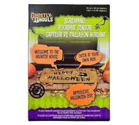 eBoutik - Novità Halloween sonoro-attivato sensore zerbino con effetti spettrali - tappetino sensore con suoni spaventosi per decorazione festa o dolcetto o scherzetto - urla e frasi zerbino