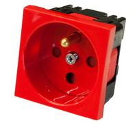 Ebox Presa 2P+T Dati Rossa con Blocco
