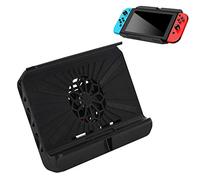 Eboxer Sourcingmap - Supporto di raffreddamento multifunzione, con porta USB, per switch, colore: Nero